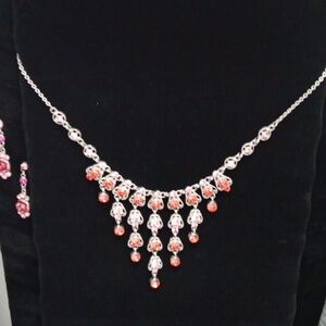 Rose jewelry set